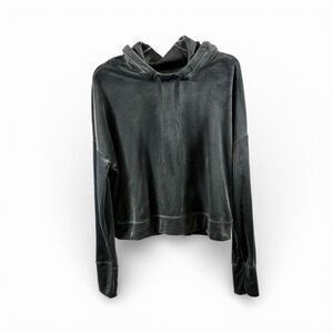 OFFLINE by Aerie NWT Pullover Velvet Hoodie in Gray Size M